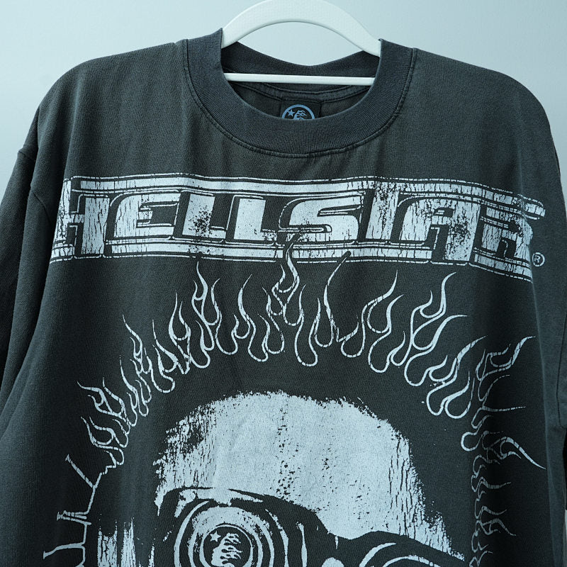 Hellstar Studios Rage Short Sleeve Tee Shirt Black