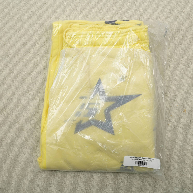 Sp5Der 5Star Sweatpants Yellow