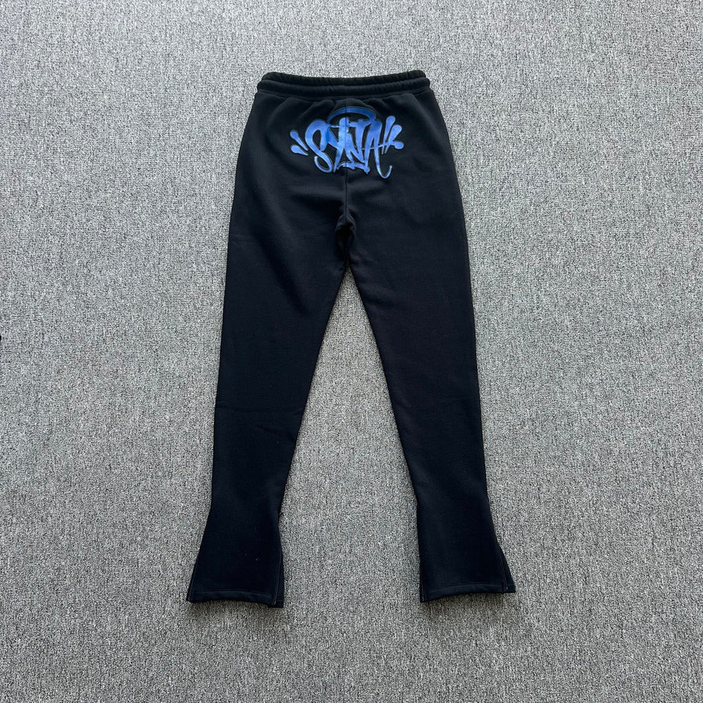 Hoodie Set Black Blue