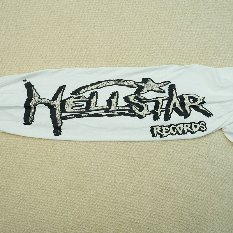 Hellstar White Studios Records Long Sleeve