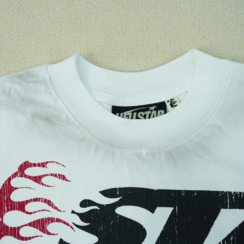 Hellstar Studios Cartoon Logo T-Shirt Gray