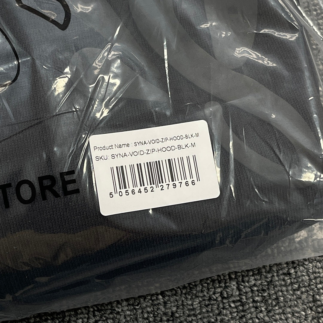 Zip Hoodie Black