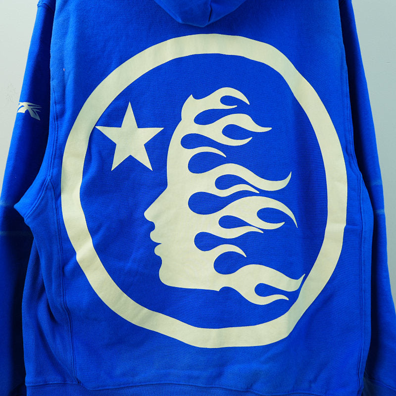 Hellstar No Guts No Glory Hoodie.Blue