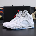 Nike Air Jordan 5 Retro - White/Silver