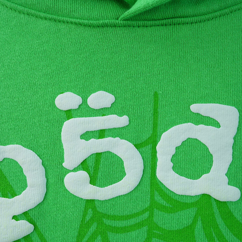 Sp5der Legacy Hoodie Green