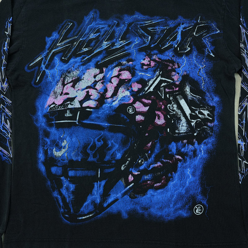 Hellstar Powered By The Star L/S Tee Black