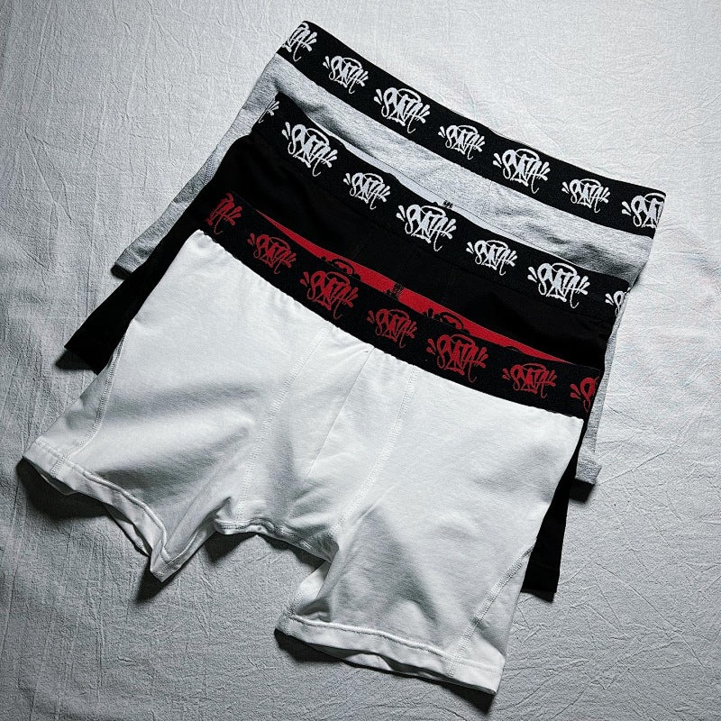 Syna Boxer Briefs 3-Pack - White/Gray/Black