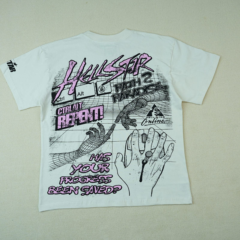Hellstar Online T-Shirt White
