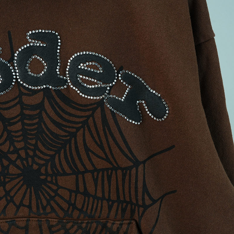 SP5DER BROWN Hoodie