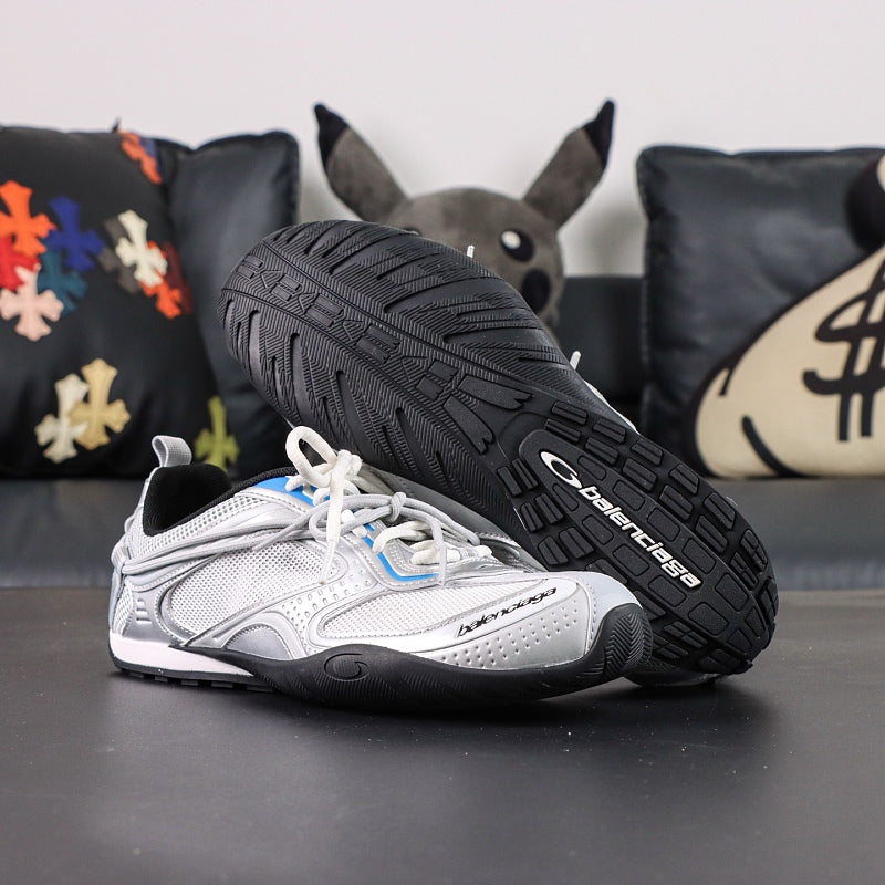 Balenciaga Runner - Silver/Blue