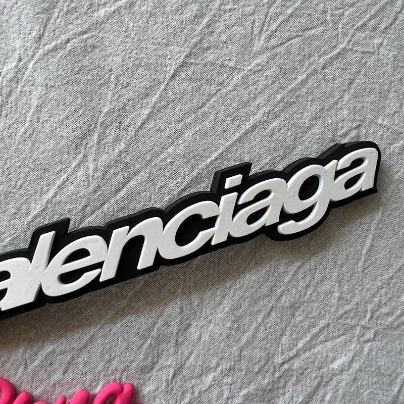 Balenciaga Keychain - Black/White/Multicolor