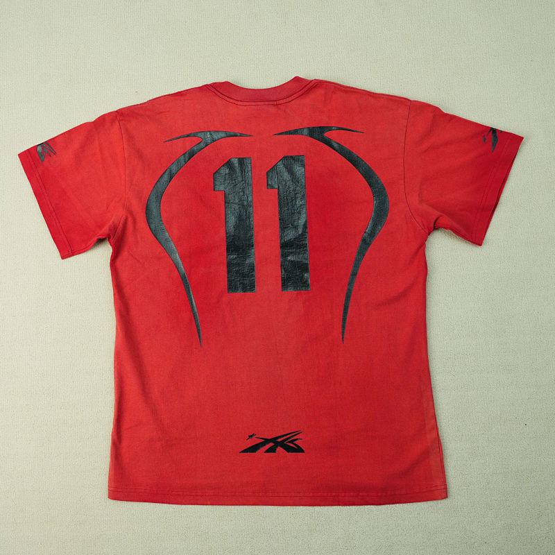 Hellstar Warm Up T-Shirt Red