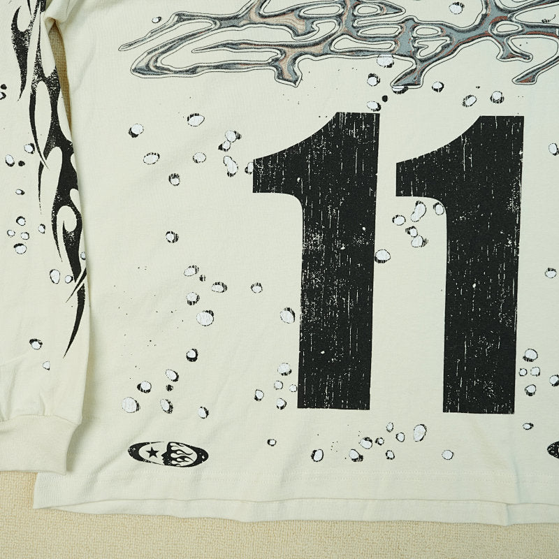 Hellstar Long Sleeve White