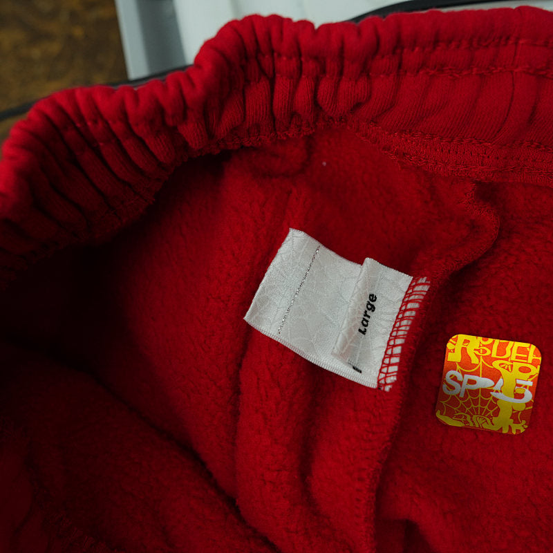 Sp5Der Beluga Sweatpants Red