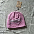 Corteiz Knit Beanie - Pink/White