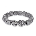 Classical Silver Pixiu Bracelet