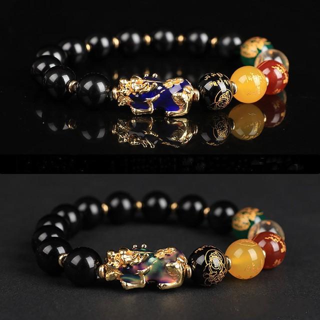 Color Changing Pixiu God Of Wealth Bracelet
