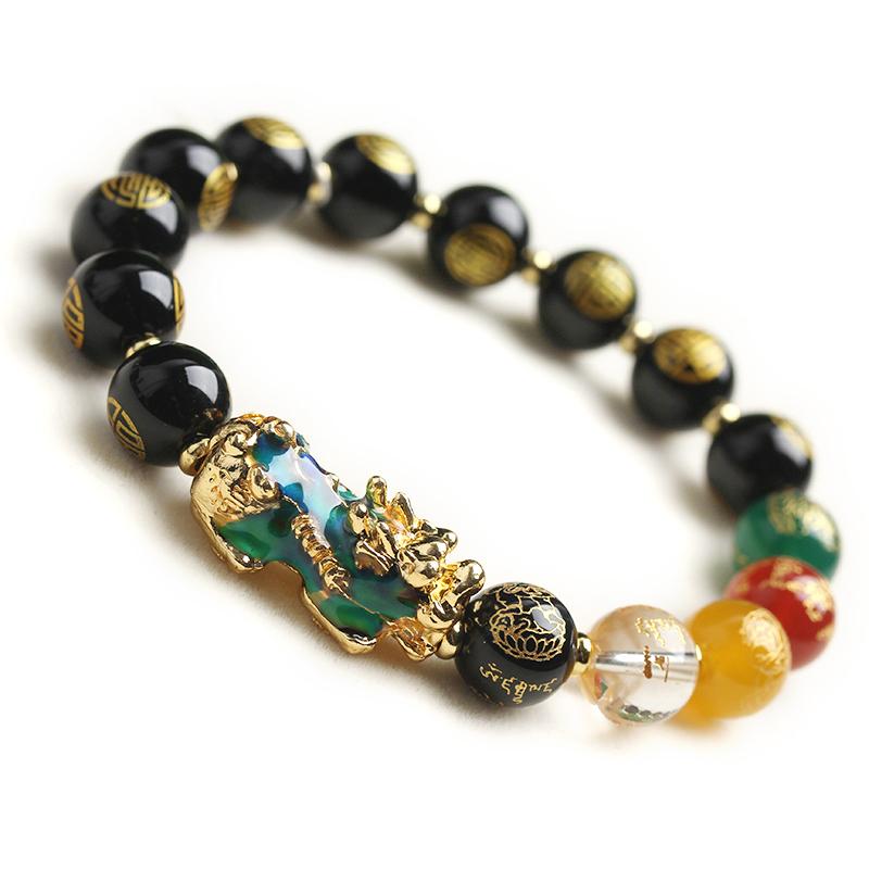 Color Changing Pixiu God Of Wealth Bracelet