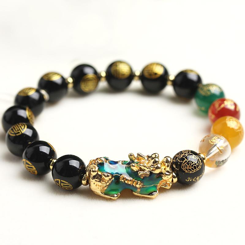 Color Changing Pixiu God Of Wealth Bracelet