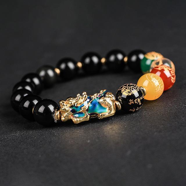 Color Changing Pixiu God Of Wealth Bracelet