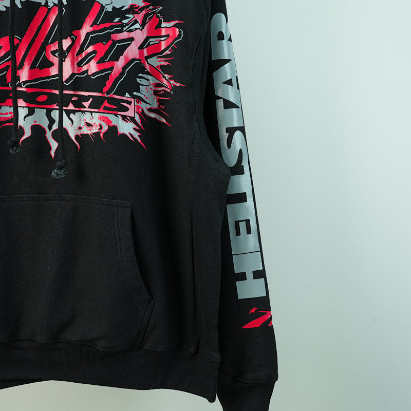 Hellstar Sports Future Flame Hoodie Black