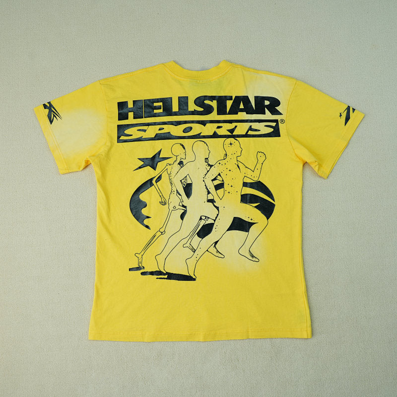 Hellstar Marathon T-Shirt Yellow