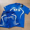 Hellstar Sport Tee & Shorts Set (Blue) V2