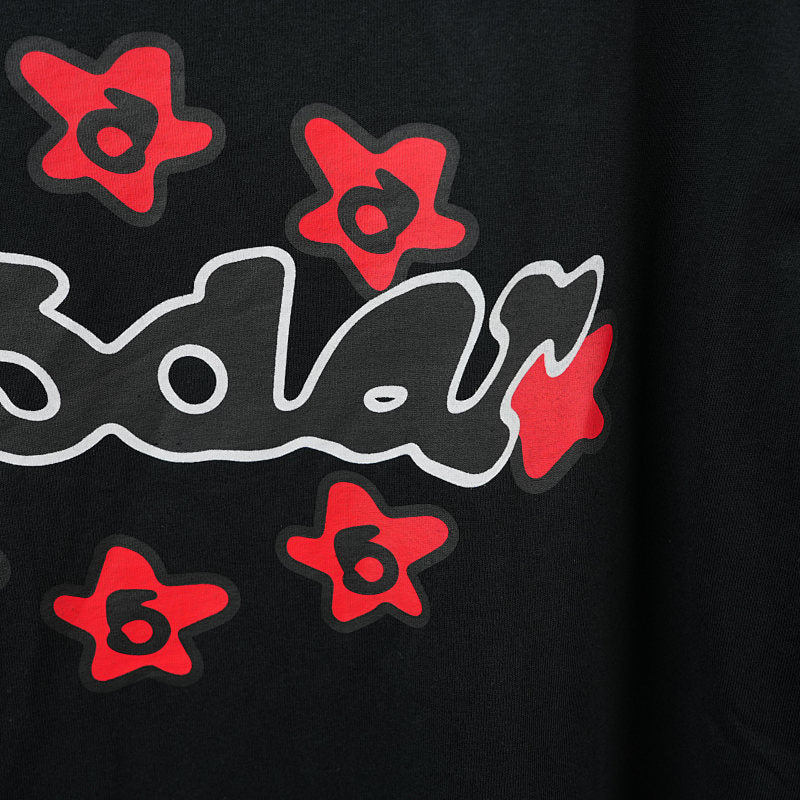 Sp5Der Warped Tee Black