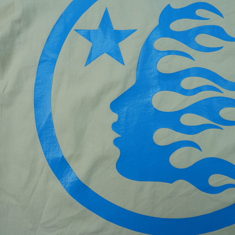 Hellstar Classic T-Shirt (Regular Print) White/Blue