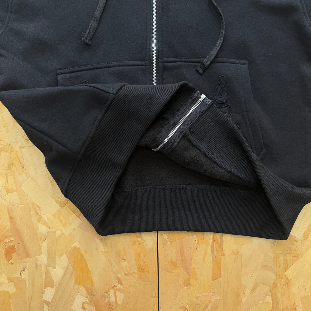 Derschutze Western Zip Up - Black