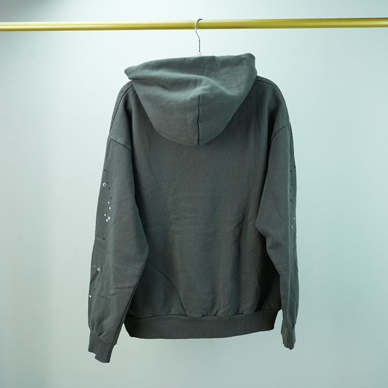 Sp5der Punk V2 Hoodie Slate Grey