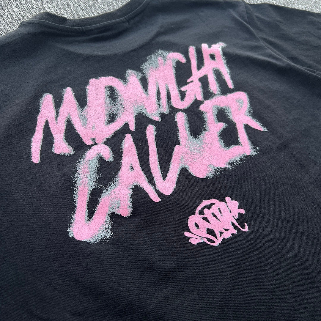 Graphic Tee Black Pink 2