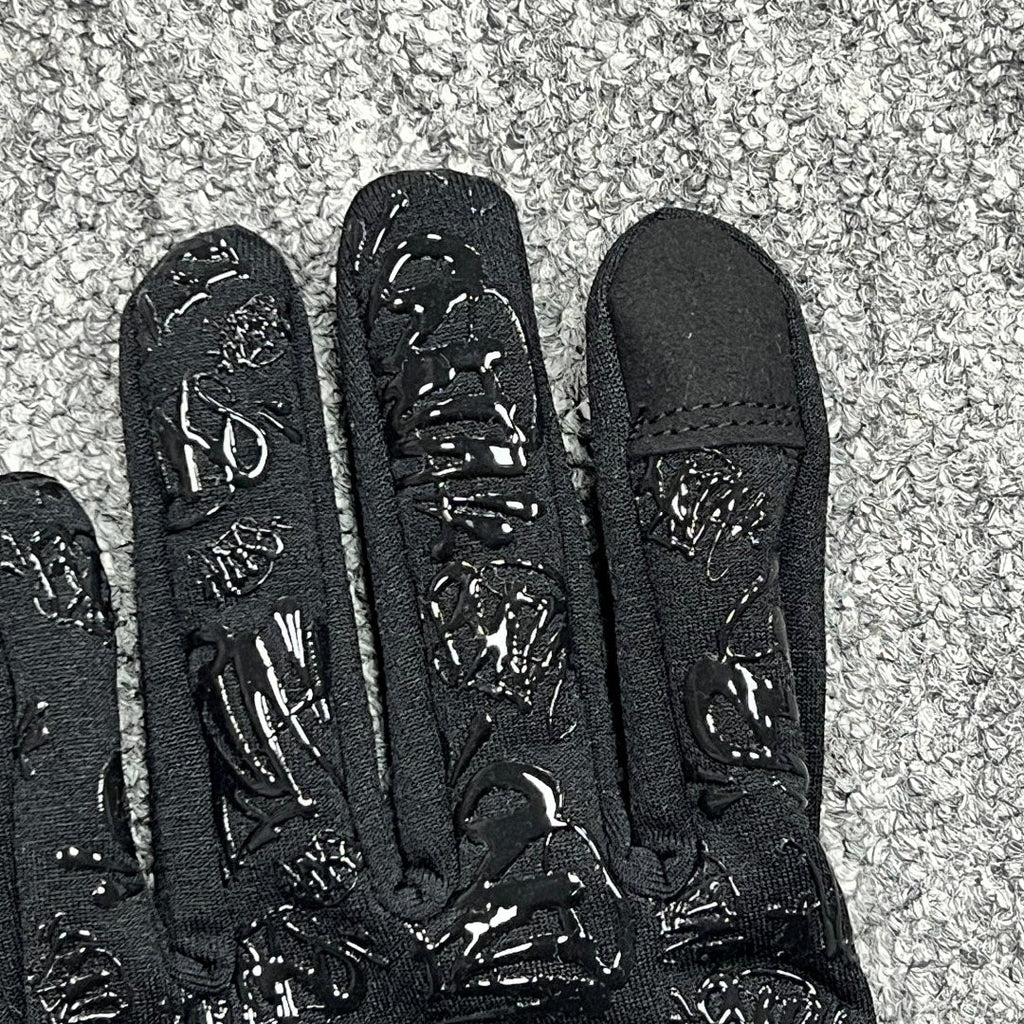 Gloves Black Green