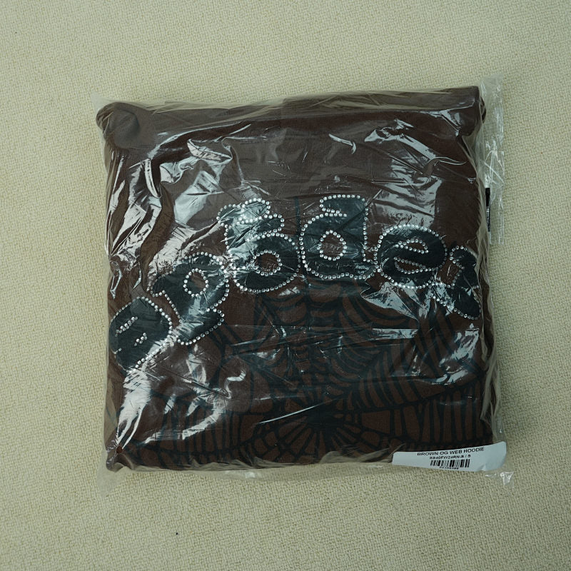 SP5DER BROWN Hoodie