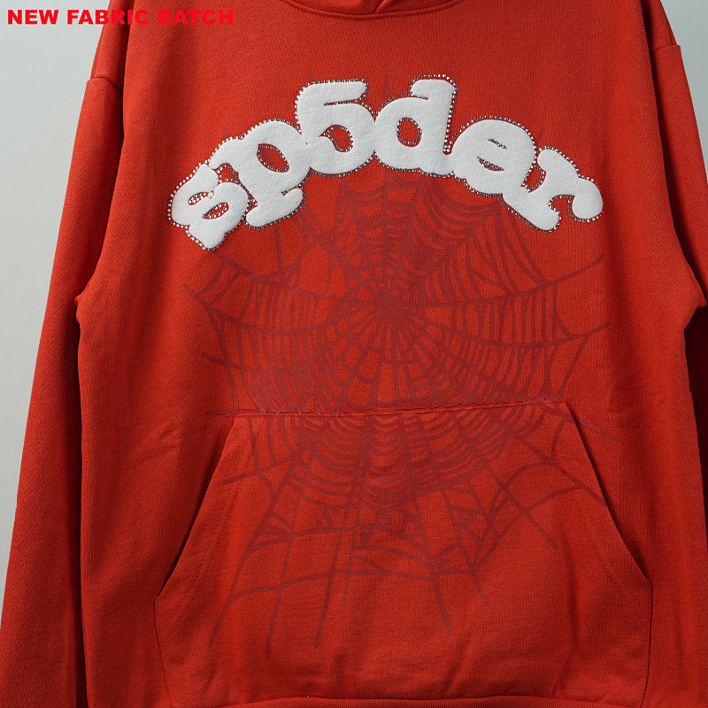 Sp5Der Websuit Hoodie Orange