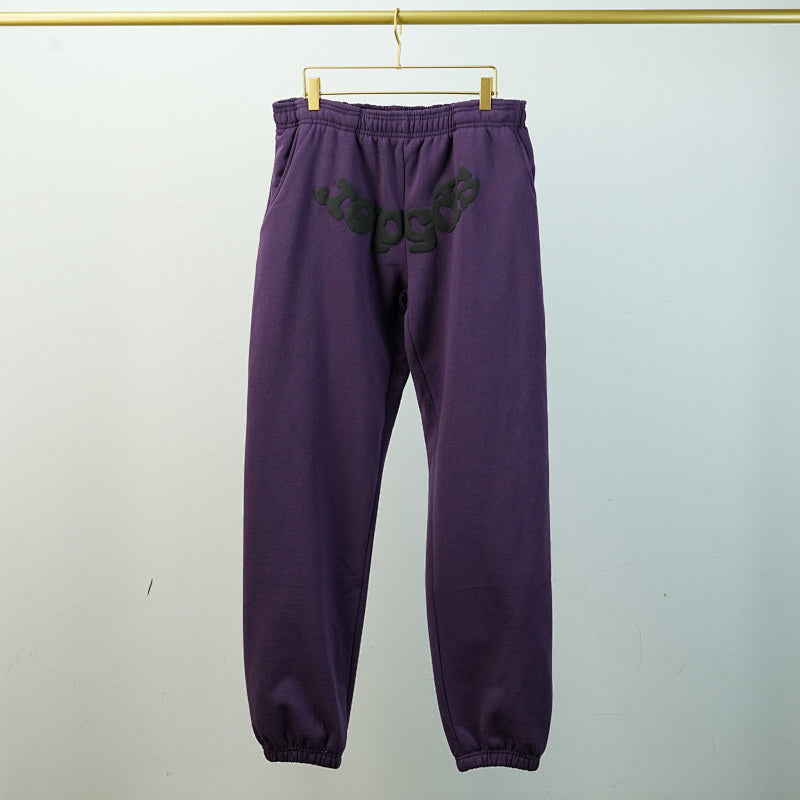 Sp5Der Web Sweatpants Purple