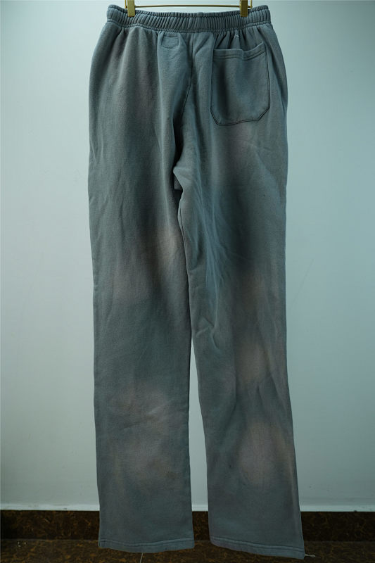 Hellstar Grey Future Flame Sweatpants
