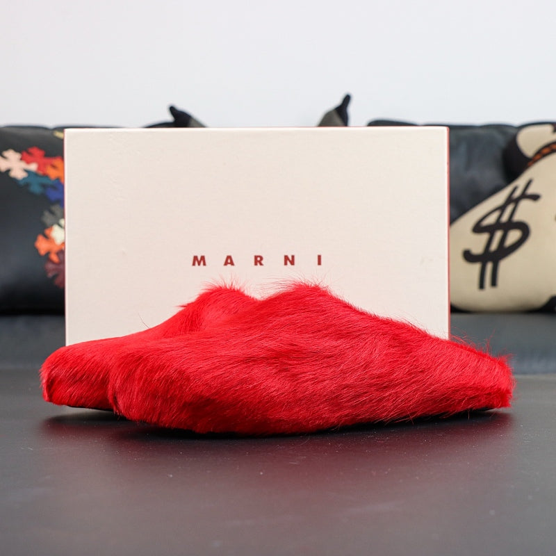 Marni Fussbett Sabot - Red
