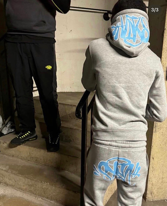 Syna-World Tracksuit - Grey-Blue