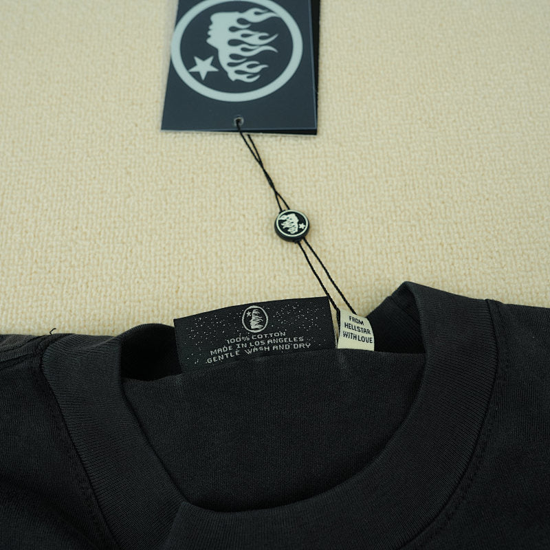 Hellstar Gel Sport Logo (Black/Blue) Tshirt Black/Blue