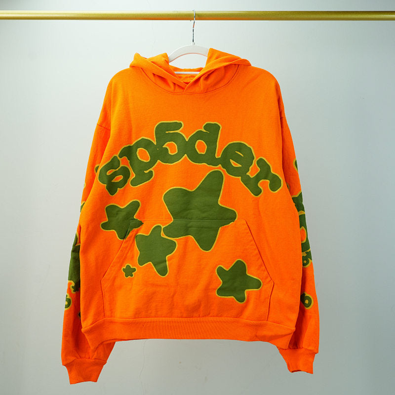 Sp5der Beluga Hoodie Orange