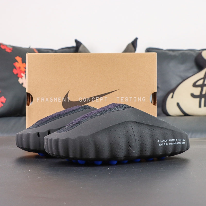 Nike x Fragment Design Mind Slip - Black/Blue