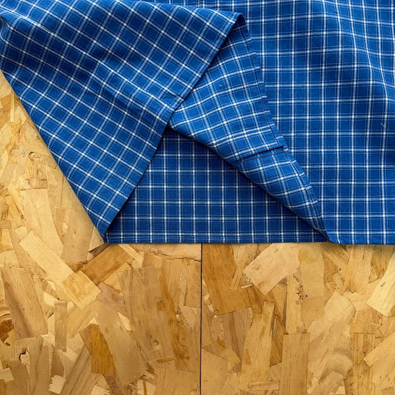 Mertra Plaid Shirt - Blue