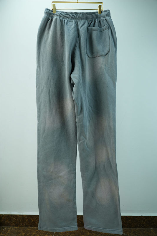Hellstar Grey Future Flame Sweatpants