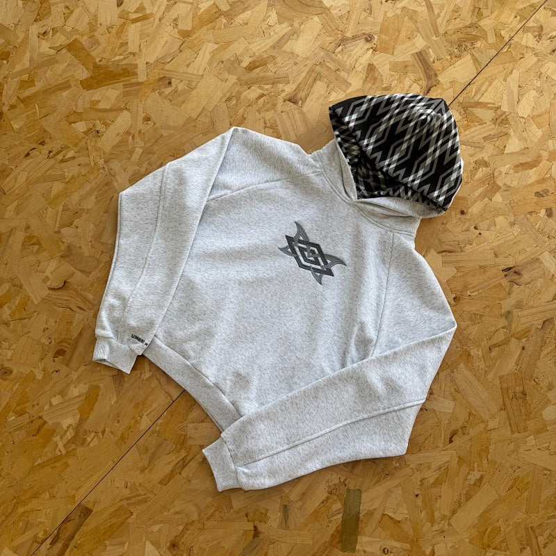 Mertra x Umbro Double Hoodie - Grey