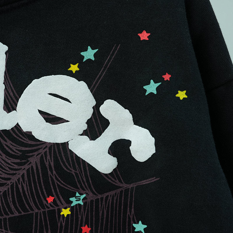 Sp5der Hoodie Black