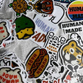 Human Made Brand Sticker Pack Collection