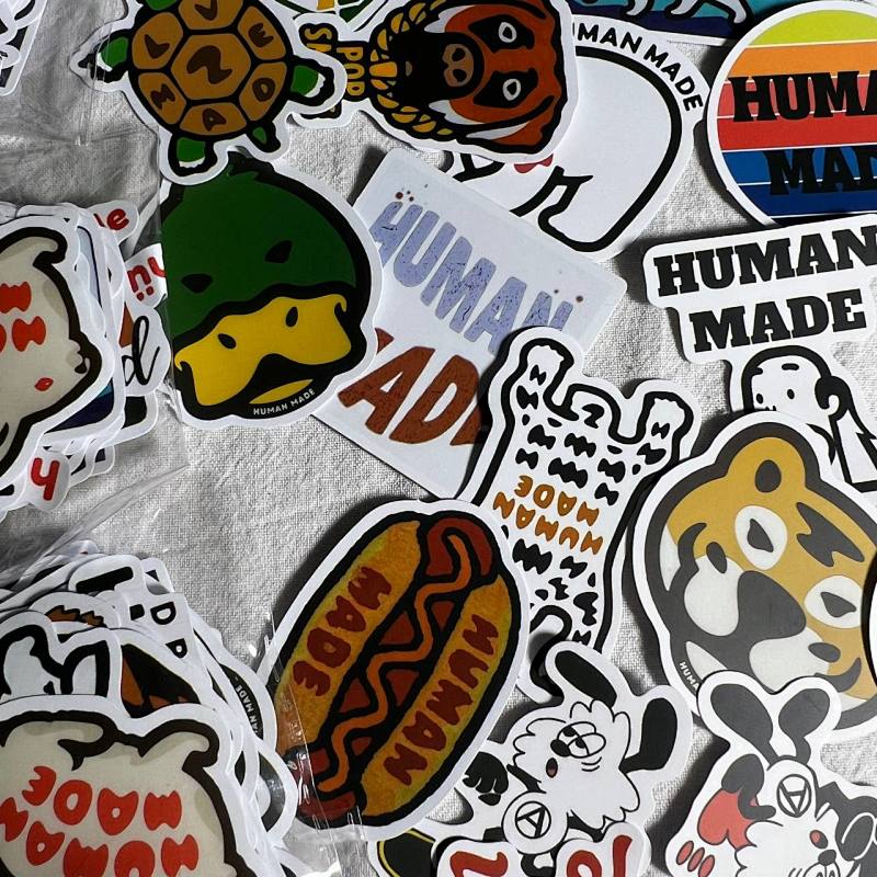 Human Made Brand Sticker Pack Collection