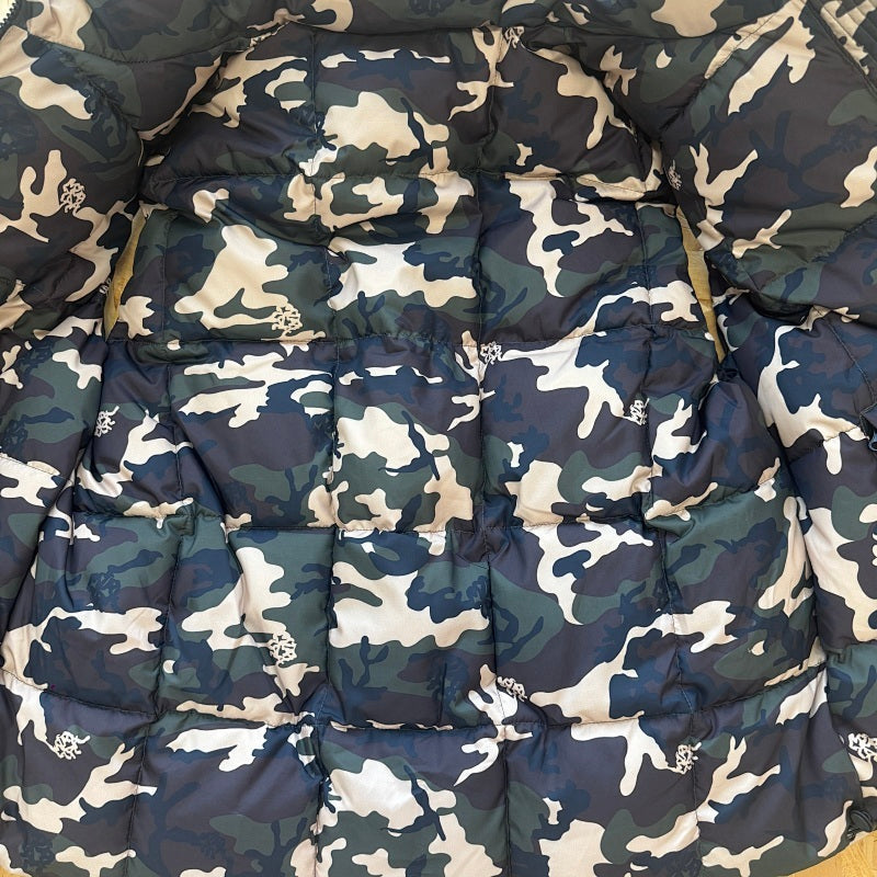 Mertra Reversible Puffer Vest - Grey Camo