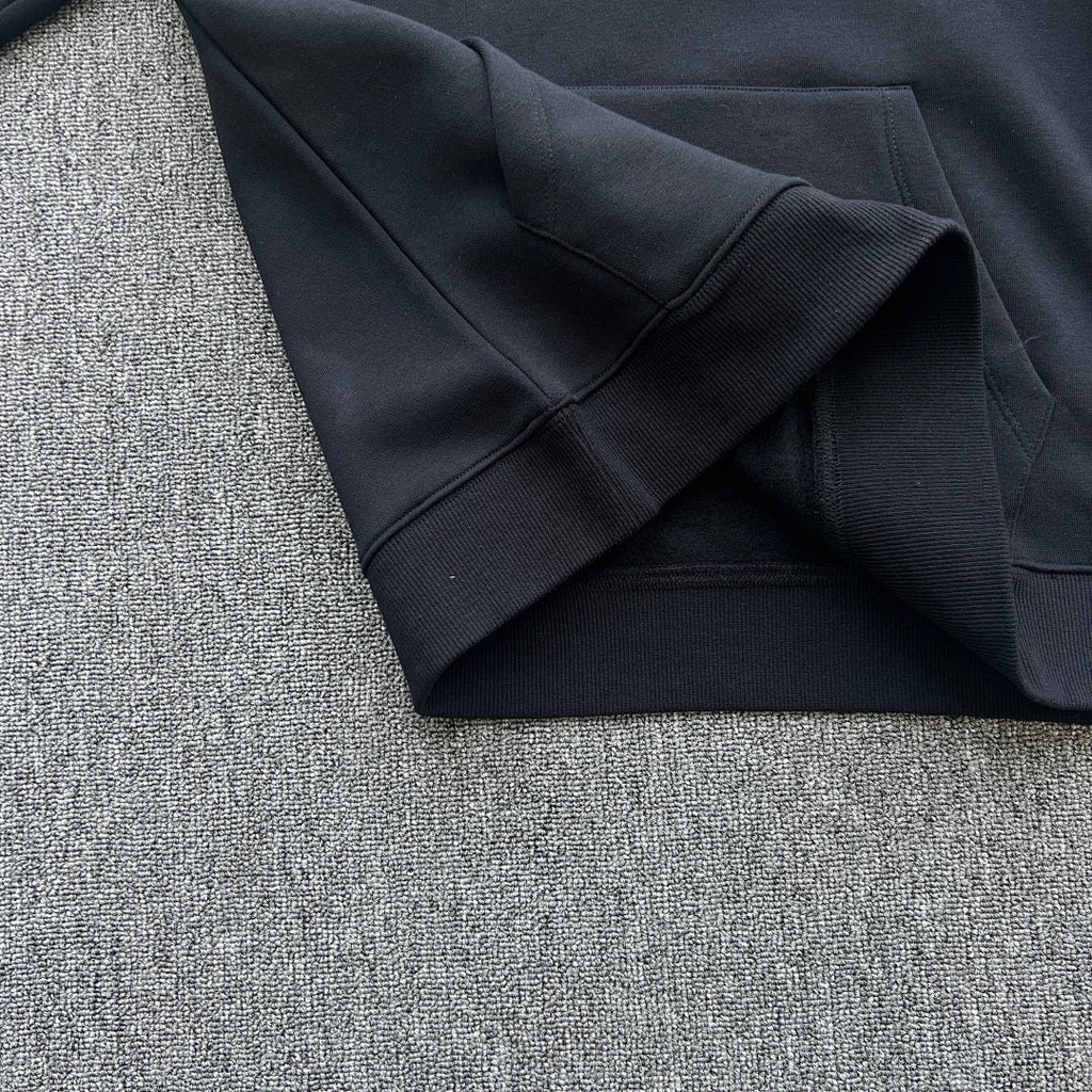Hoodie Set Black Blue